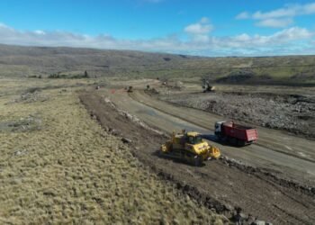 Córdoba suma frentes de obra de pavimentación en la Ruta Provincial 28