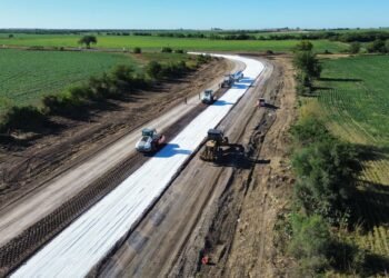 Avanza la obra de reconstrucción del Camino Viale – Arroyo Durazno