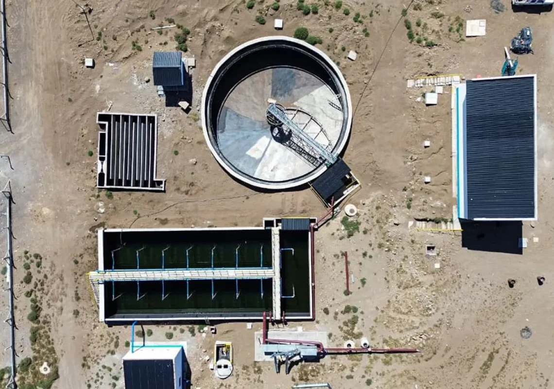 Neuquén está finalizando una de las plantas de tratamiento cloacal para la provincia