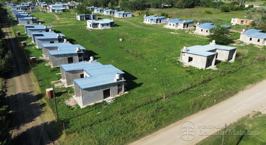 Avanza en la etapa final de 70 viviendas en Madariaga