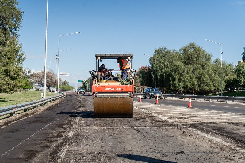 repavimentación de la Circunvalación San Juan