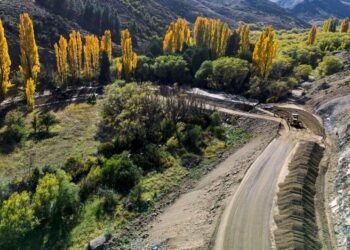 Neuquén: la obra en la Ruta Provincial 23  alcanza un 29% de ejecución