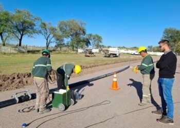 General Acha: avanza una obra clave para garantizar el acceso al agua potable