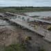 Avanzan las obras en la cuenca del río Salado