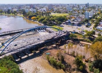 Córdoba ejecuta una obra de protección hídrica clave para Villa María y la región