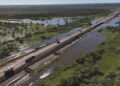 Santa Fe: obras para repavimentar el puente sobre el Río Salado en la Ruta 39