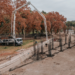 San Juan: el nuevo puente del lago del Parque de Mayo empieza a tomar forma