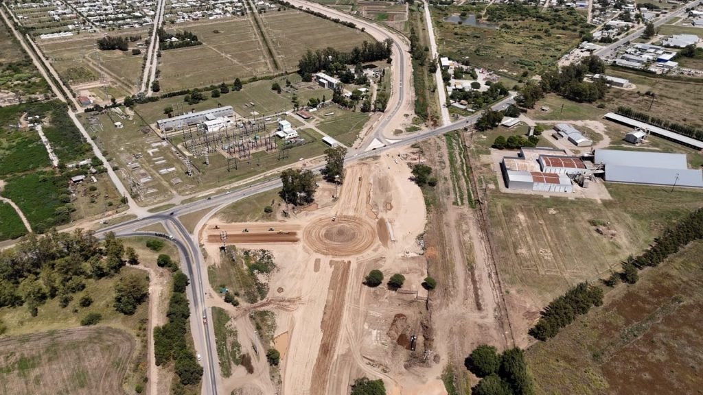Villa María: recta final en la obra de la circunvalación de la ciudad