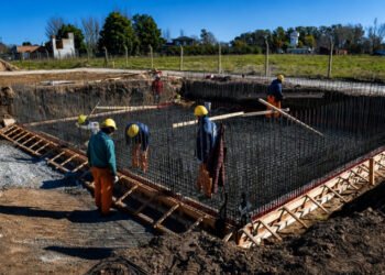Reactivación de las obras en la Planta Depuradora de Líquidos Cloacales de Vedia