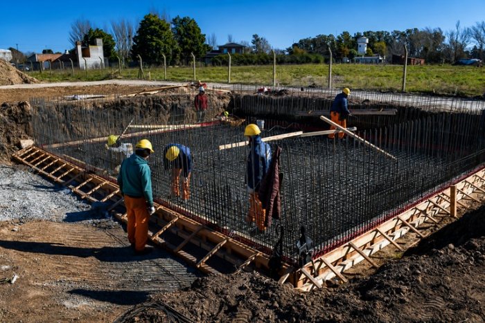 Reactivación de las obras en la Planta Depuradora de Líquidos Cloacales de Vedia