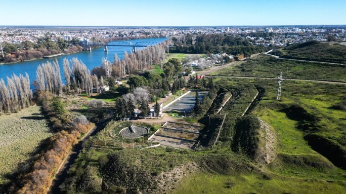 Reactivaron las obras de la Planta de Líquidos Cloacales de Patagones