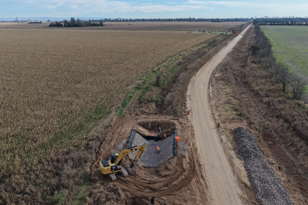 Río Cuarto: avanza la readecuación del sistema hídrico de la cuenca sur