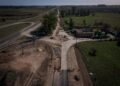 Más de 58 por ciento de avance en el acceso norte a Concepción del Uruguay