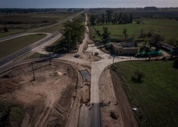 Más de 58 por ciento de avance en el acceso norte a Concepción del Uruguay