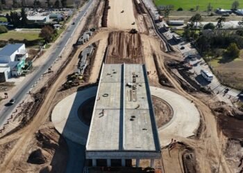 Circunvalación de Río Cuarto: la obra supera las previsiones de ejecución