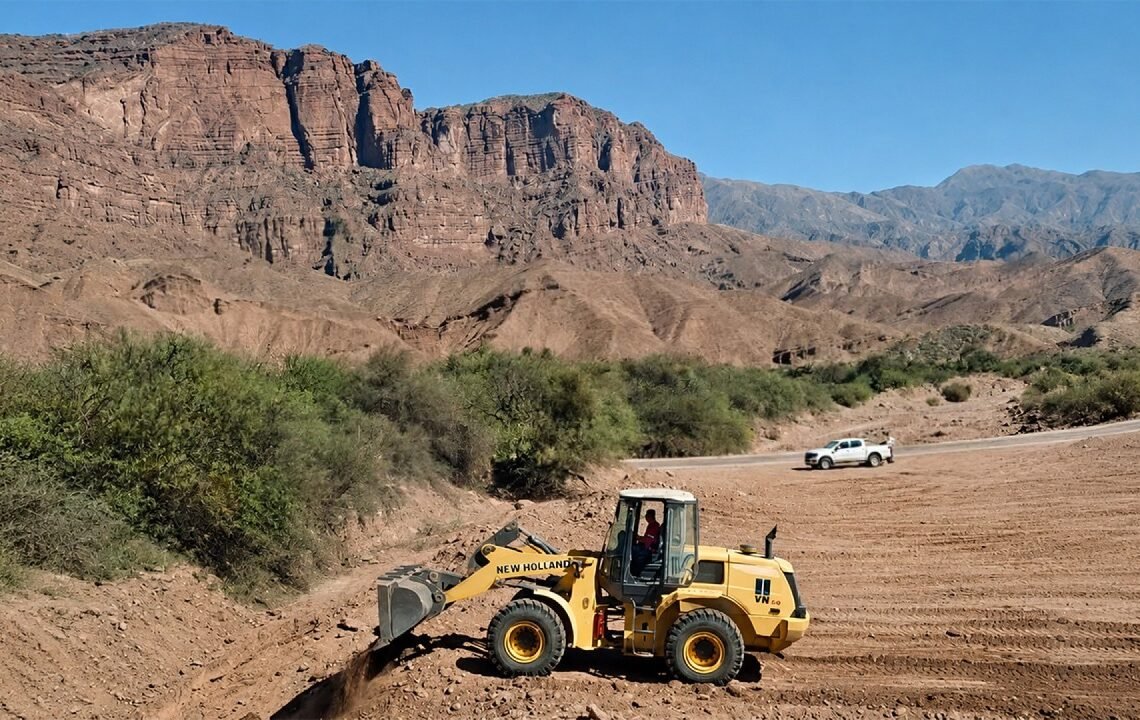 Vialidad Nacional reakiza importantes trabajos en las rutas 9 y 68