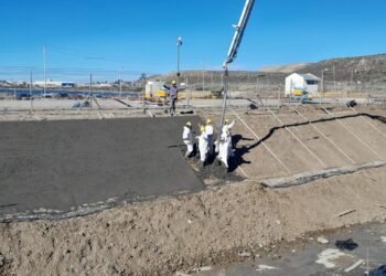 Sigue la ampliación de la Planta de Tratamiento de Efluentes Cloacales de Rada Tilly