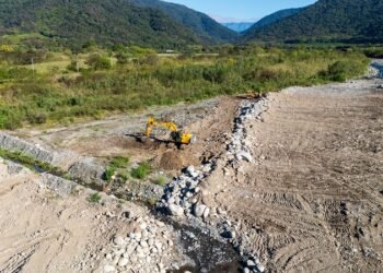 Tucumán: continúan los trabajos en la Ruta Provincial 321 y el río Lules