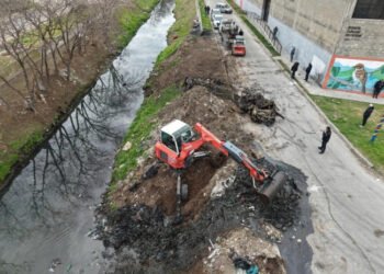 San Martín: finalizó el saneamiento del Canal José León Suarez