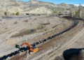 Neuquén amplía las obras de defensa sobre el río Curí Leuvú en Chos Malal