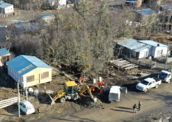 Tierra del Fuego: profundizan el acceso a cloacas y agua en Tolhuin