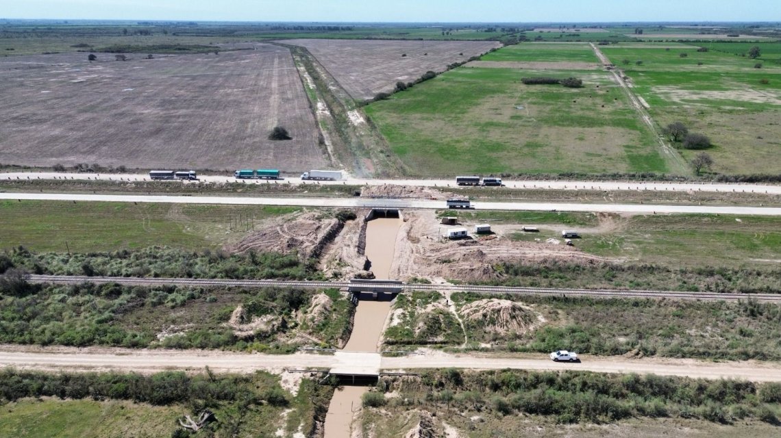Finalizó una obra hídrica clave para Santa Fe