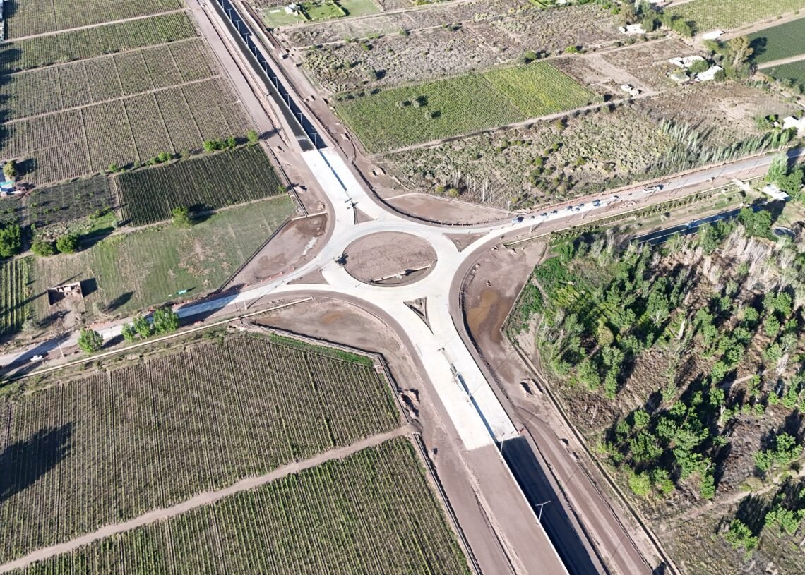 Mendoza: la Doble Vía del Este avanza hacia su conexión con la Ruta Nacional 7