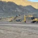 El Tambolar: avanzan las obras para preparar el río San Juan ante las crecidas del verano