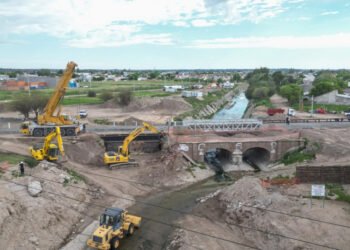 Avanzan obras de refuncionalización integral y sostenible del Canal Maldonado