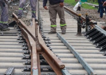 80% de avance en la renovación de vías del ramal Tigre